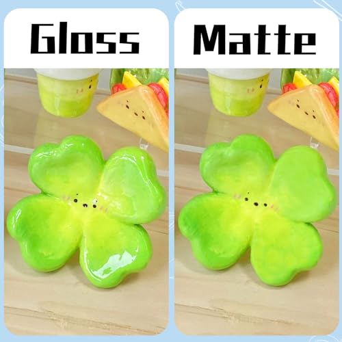 Glossy Finish Air Dry Clay Varnish