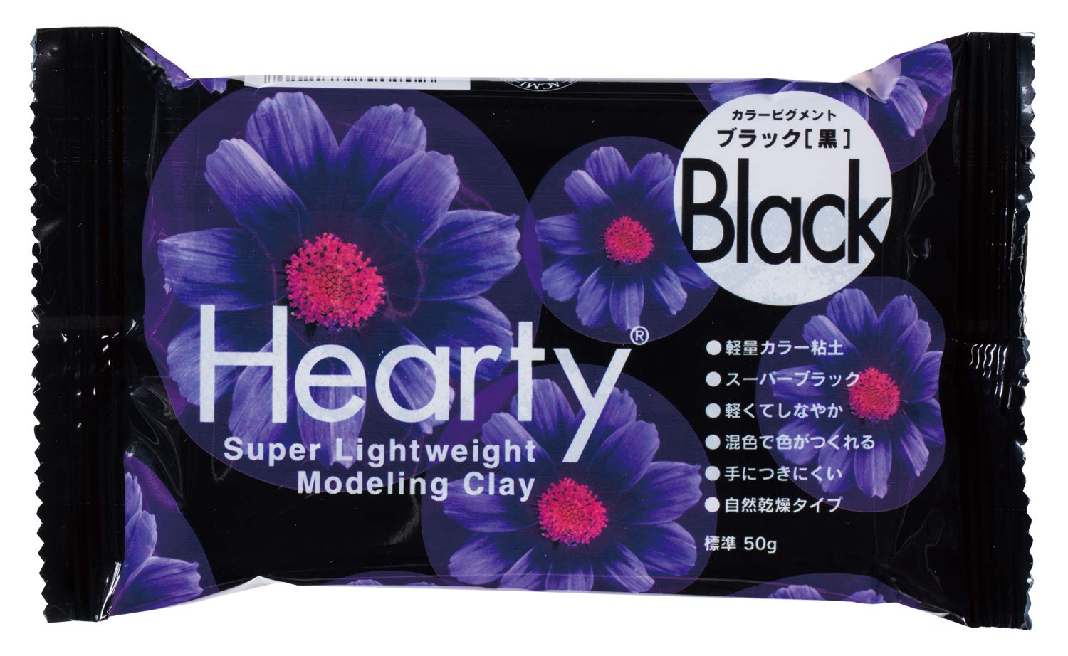 Harti Clay Color, Black 1.8 oz (50 g)
