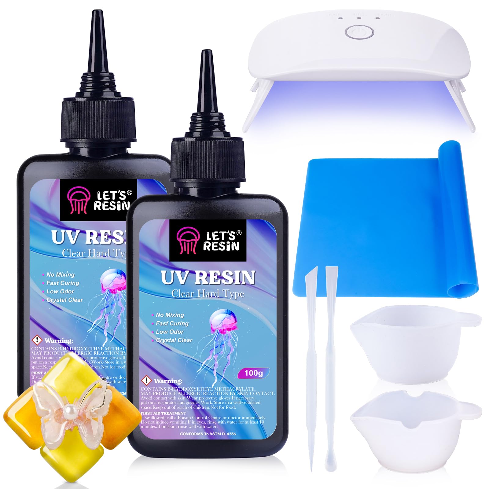 UV Resin Kit for Jewelry and Crafts