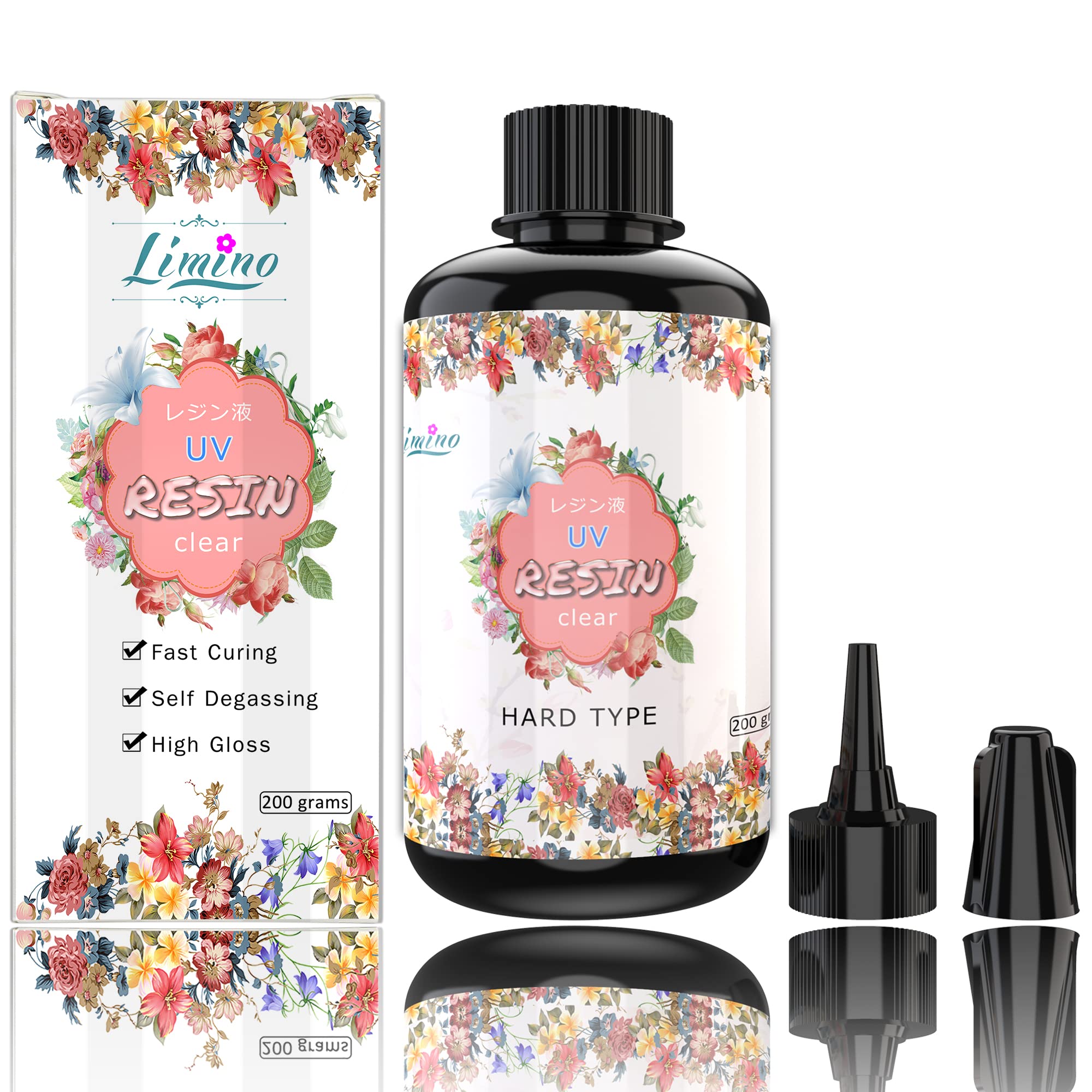 Crystal Clear UV Resin for DIY Jewelry Making - 200g